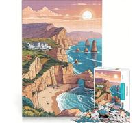Puzzle per adulti da 1000 pezzi Costa dei Dodici Apostoli gioco rilassante decorazione perfetta compleanno e Natale 50x75cm