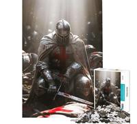 Puzzle per adulti da 1000 pezzi Cronache dei Crociati gioco rompicapo educativo regalo di compleanno per donne (dimensioni 38x26cm)