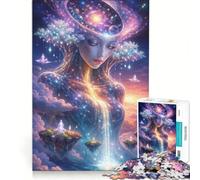 Puzzle per adulti da 1000 pezzi "Cuore Celeste dell'Infinito", gioco interattivo, attività divertente da fare in casa, per rafforzare l'amore tra le coppie 38x52cm