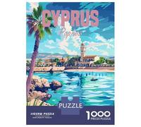 Puzzle Per Adulti Da 1000 Pezzi Cyprus Paphos Puzzle Per Adulti Gioco Pratico Decorazione Perfetta Attività Divertenti A Casa 52x38cm/1000pcs
