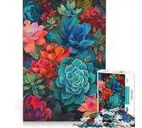 Puzzle per adulti da 1000 pezzi "Danza dei petali" giocattolo educativo ideale per passare il tempo durante le vacanze regalo di compleanno regalo 50x75cm