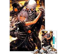 Puzzle per adulti da 1000 pezzi "Danza della Morte" - Gioco educativo e stimolante per il relax e la memoria - Regalo di compleanno (Dimensioni 38x26cm)