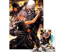 Puzzle per adulti da 1000 pezzi "Danza della Morte" - Gioco educativo sfida gioco rilassante attività per famiglie regalo di compleanno (dimensioni 38x52cm)