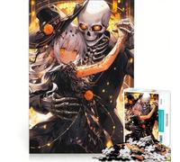 Puzzle per adulti da 1000 pezzi "Danza della Morte", gioco impossibile, migliora la memoria, con pezzi a incastro di forma casuale 50x75cm