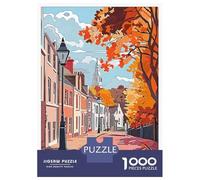 Puzzle Per Adulti Da 1000 Pezzi Darlington Street Scene Puzzle Per Adulti Gioco Rompicapo Un'opera D'arte Sfida Educativa 70x50cm/1000pcs