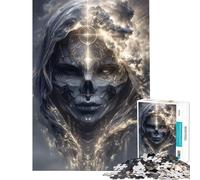 Puzzle per adulti da 1000 pezzi Dea cibernetica tra le nuvole difficile e stimolante antistress decorazione per la casa adatto a partire dai 14 anni (50x75cm)