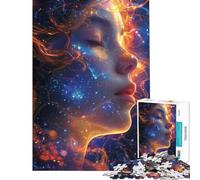 Puzzle per adulti da 1000 pezzi Dea della Polvere di Stelle Fortunata difficile e stimolante gioco educativo e rilassante per ragazzi dai 14 anni in su (50x75cm)