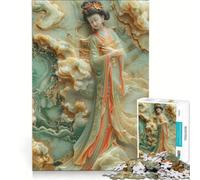 Puzzle per adulti da 1000 pezzi, Dea dell'Alba, gioco pratico, taglio di precisione, regalo di compleanno e unico 38x26cm