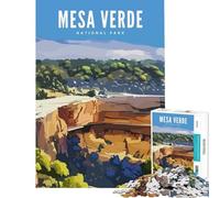 Puzzle per adulti da 1000 pezzi del Parco Nazionale di Mesa Verde gioco educativo e stimolante per tutta la famiglia ideale come regalo di compleanno (dimensioni 75x50cm)