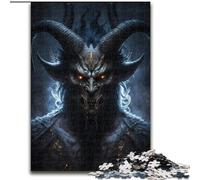 Puzzle per adulti da 1000 pezzi del Signore Oscuro in legno, perfetto come decorazione fai da te o regalo di compleanno, 50x75cm, gioco interattivo per famiglie