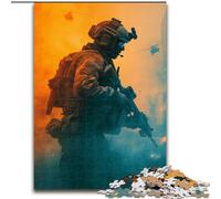 Puzzle per adulti da 1000 pezzi delle forze speciali, perfetto per adolescenti e divertimento in famiglia, compleanni (dimensioni 26x38cm)