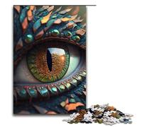 Puzzle per adulti da 1000 pezzi Deluxe Dragon Eye gioco intellettuale ideale come regalo per tutta la famiglia 75x50 cm