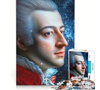 Puzzle per adulti da 1000 pezzi di Mozart con stelle gioco pratico difficile e stimolante ideale come regalo per tutta la famiglia 50x75cm
