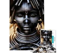 Puzzle per adulti da 1000 pezzi di origine africana per rilassarsi giochi educativi regalo per compleanni divertente e spiritoso (dimensioni 50x75cm)