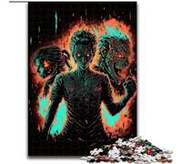 Puzzle per adulti da 1000 pezzi "Diavoletto a tre" - Puzzle da 1000 pezzi, rompicapo impegnativo per adolescenti, divertimento per famiglie, regalo fai da te per la casa (dimensioni 26x38cm)