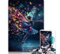 Puzzle per adulti da 1000 pezzi difficile ballerina puzzle da 1000 pezzi interessante riduzione dello stress interazione genitore-figlio 38x26cm