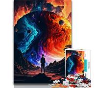 Puzzle per adulti da 1000 pezzi difficili colorati nello spazio ideali come regali per tutta la famiglia adatti per 14 persone 38x26cm