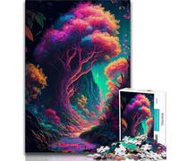 Puzzle per adulti da 1000 pezzi difficili motivo: foresta delle fate ideali come regali per tutta la famiglia adatti per bambini di età compresa tra 38x26cm e 14 anni
