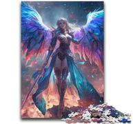Puzzle per adulti da 1000 pezzi, difficili puzzle fantasy per adulti raffiguranti donne guerriere, ideali come regali per tutta la famiglia, adatti per bambini di età compresa tra 26 e 38cm