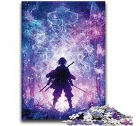 Puzzle per adulti da 1000 pezzi, difficili puzzle giapponesi con guerriere ninja, per giochi educativi, giocattoli da regalare a tutta la famiglia (38x26cm)