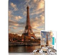 Puzzle per adulti da 1000 pezzi,difficili,Torre Eiffel,puzzle di Londra per adolescenti,ideali come regali per tutta la famiglia,adatti a bambini di età compresa tra 14 e 18 anni (dimensioni 75x50cm)