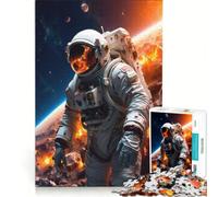 Puzzle per adulti da 1000 pezzi, Dio del Caos, giochi rilassanti, difficoltà elevata, con poster abbinato e foglio di curiosità 38x52cm