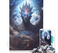 Puzzle per adulti da 1000 pezzi, Dio della Terra in stile anime, gioco rilassante, regalo di compleanno, regalo di Natale 38x52cm