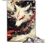 Puzzle per adulti da 1000 pezzi "Dio delle volpi", regalo perfetto per la casa e il divertimento in famiglia, dai 14 anni in su (dimensioni 50x75cm)