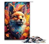 Puzzle per adulti da 1000 pezzi dipinti colorati arte scoiattolo puzzle gioco giocattoli divertenti 1000 pezzi (75x50 cm)