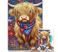 Puzzle per adulti da 1000 pezzi, dipinto a olio di Yak, attività per famiglie, divertimento a casa, regalo di compleanno, regali da viaggio (75x50cm)