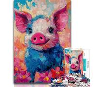 Puzzle per adulti da 1000 pezzi, dipinto a olio su tela, gioco per famiglie, antistress, sfida difficile, migliora l'amore tra coppie (38x26cm)