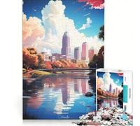 Puzzle per adulti da 1000 pezzi dipinto ad olio di Orlando giochi rilassanti passatempo ideale per le vacanze a casa regalo perfetto per gli appassionati di videogiochi 50x75cm
