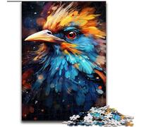 Puzzle per adulti da 1000 pezzi, dipinto colorato, raffigurante un passero, in legno, rompicapo ad alta difficoltà per adolescenti, 50x75cm, gioco interattivo per famiglie