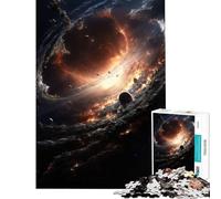 Puzzle per adulti da 1000 pezzi "Distruggi il buco nero" gioco rompicapo giocattolo intellettuale regalo di compleanno difficile (dimensioni 50x75cm)