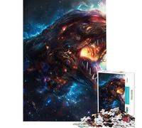 Puzzle per adulti da 1000 pezzi "Divoratore di stelle" puzzle per ragazzi gioco per famiglie taglio di precisione impegnativo da completare (dimensioni 38x26cm)