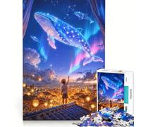 Puzzle per adulti da 1000 pezzi dove i sogni prendono il volo Gioco pratico per le vacanze a casa per passare il tempo e rafforzare l'amore tra le coppie 38x26cm