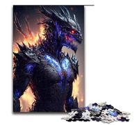 Puzzle per adulti da 1000 pezzi drago e demone giocattolo intellettuale ideale come regalo per tutta la famiglia 75x50 cm.
