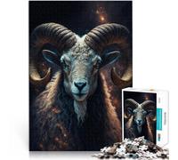 Puzzle per adulti da 1000 pezzi Dream Goat Difficolt Hard Jigsaw è ideale come regalo per tutta la famiglia 14,96 pollici x 20,47 pollici Adatto per adolescenti da 14 anni e oltre