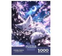 Puzzle Per Adulti Da 1000 Pezzi Dream Kitsune Anime Fox Puzzle Per Adulti Giochi Rilassanti Difficili Ottimo Regalo Per I Giocatori 52x38cm/1000pcs