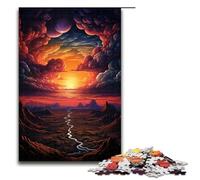 Puzzle per adulti da 1000 pezzi "È il confine del deserto del Namib" Puzzle in legno per adulti Difficile e impegnativo 1000 pezzi (75x50 cm)