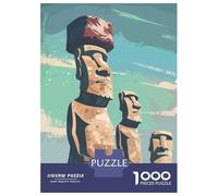 Puzzle Per Adulti Da 1000 Pezzi Easter Island Statues Puzzle Per Adulti Giochi Rilassanti Sfida Difficile Attività Divertenti A Casa 38x26cm/1000pcs