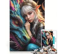 Puzzle per adulti da 1000 pezzi "Eclissi di legami", gioco rompicapo, decorazione da parete, lista dei desideri con Babbo Natale 38x52cm