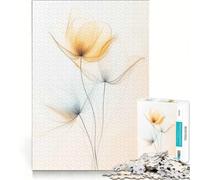 Puzzle per adulti da 1000 pezzi "Elegante bellezza di Ajisai - Fiore", gioco pratico, difficile e stimolante, ideale come regalo per tutta la famiglia 38x26cm