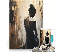 Puzzle per adulti da 1000 pezzi "Elegia e Grazia", giochi per famiglie, antistress, con poster e foglio di curiosità abbinati 38x26cm
