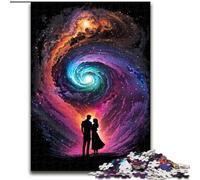 Puzzle per adulti da 1000 pezzi, Endless Love Space, per 14+ anni, gioco stimolante come regalo per tutta la famiglia e gli amici (dimensioni 50x75cm)