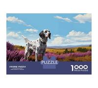 Puzzle Per Adulti Da 1000 Pezzi English Setter Puzzle Per Adolescenti Gioco Rompicapo Decorazione Per La Casa Divertimento Attività A Casa, 52x38cm/1000pcs
