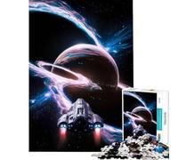 Puzzle per adulti da 1000 pezzi "Entrare nel buco nero" - Gioco educativo e stimolante - Un'opera d'arte - Regalo (Dimensioni 50x75cm)