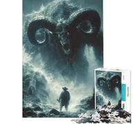 Puzzle per adulti da 1000 pezzi epica battaglia contro il boss giocattolo avvincente per coltivare la pazienza divertente gioco educativo regalo di compleanno (dimensioni 38x52cm)