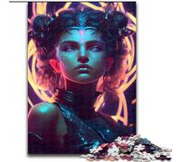 Puzzle per adulti da 1000 pezzi "Era Oscura" in legno, attività divertente per la casa 50x75cm, attività divertente per la famiglia, sfida mentale, regalo perfetto per adolescenti