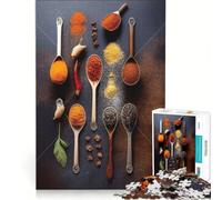 Puzzle per adulti da 1000 pezzi erbe e spezie giochi per famiglie analisi e logica per migliorare l'amore tra le coppie 38x26cm